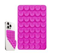 Generisch Soporte para teléfono móvil | Soporte para smartphone no deslizante | Soporte telefónico desmontable en silicona resistente, fuerte base no deslizante, peso 15,6 g, portátil en casa y