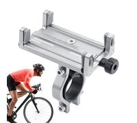 Generisch Soporte para teléfono para bicicleta, soporte para teléfono móvil en diseño de 4 garras, clip giratorio de 360 grados para smartphones de 2,3 a 3,4 pulgadas de ancho, accesorios para