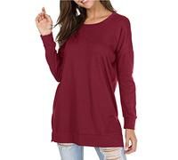 Generisch Spread Out Under The Fork - Jersey de manga larga para mujer, forro polar, ligero, chaqueta de actividad al aire libre, Vino, S