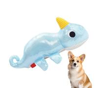 Generisch Squeaky Plush Dog Toys for Small Medium Breeds | Crinkle Paper & Squeaker, 4 Estilos/Colores | Self-Play Boredom Relief Chew Toy for & Teeth Grinding | Soft Animal Toy F´or Indoor Puppies