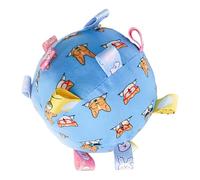Generisch Squeaky Toys, Puppy Fetch Ball, 5,91 x 5,91 x 1,91 pulgadas Interactive Pet Chewing Built-in, Sound Bite Resistant Toy, Dog Enrichment Ball for Indoor Outdoor Home Yard, Training Play