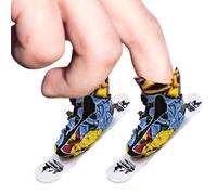 Generisch -SSkateboards - Mini Patines de Ruedas Juguetes, Dedo, Tobillera Movimiento Colorido, Mini Zapatillas Para Niños, Niñas, B