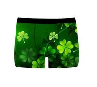 Generisch St Patrick Day Disfraz Hombre Hombre I Shenanigans Boxer Calzoncillos Divertidos Día de San Patricio Ropa Interior Gráfica Estilo Dos, verde, XXL