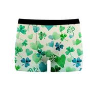 Generisch St Patrick Day Disfraz Hombre Hombre I Shenanigans Boxer Calzoncillos Divertidos Día de San Patricio Ropa Interior Gráfica Estilo 5, azul claro, 3XL