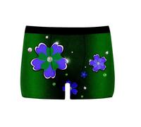 Generisch St Patrick Day Disfraz Hombre Hombre I Shenanigans Boxer Calzoncillos Divertidos Día de San Patricio Ropa Interior Gráfica Estilo 3, Blanco, S