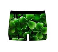Generisch St Patrick Day Disfraz Hombre Hombre I Shenanigans Boxer Calzoncillos Divertidos Día de San Patricio Ropa Interior Gráfica Estilo 3, azul claro, XXL