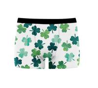 Generisch St Patrick Day Disfraz Hombre Hombre I Shenanigans Boxer Calzoncillos Divertidos Día de San Patricio Ropa Interior Gráfica Estilo Dos, Verde militar., 3XL
