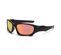 Generisch Steampunk Future Tech Polarized Sunglasses for Men Camouflage Outdoor Sports Cycling Driving Sun Shades, Red Mirror, Talla única para todos