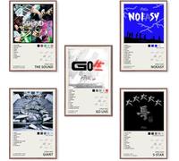 generisch Stray Poster Kids Album Cover Limited Edition Canvas Posters (Set of 5) Unframed 8in x 12in (20x30cm)