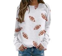 Generisch Sudadera clásica para mujer Convención del Tarot and Brews sin, Blanco, S