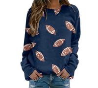 Generisch Sudadera clásica para mujer Convención del Tarot and Brews sin, marine, M
