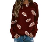 Generisch Sudadera clásica para mujer Convención del Tarot and Brews sin, Vino, XL