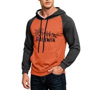 Generisch Sudadera con capucha de Halloween para hombre con texto en inglés "Don't Test
