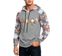 Generisch Sudadera con capucha de Halloween para hombre con texto en inglés "Don't Test