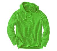 Generisch Sudadera con capucha para hombre gris sudadera con capucha fina gofre monocolor sudadera con capucha corte regular sudadera con capucha de manga larga suéter moda sudadera ocio sudaderas con