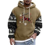 Generisch Sudadera con capucha para hombre, vintage, de manga larga, con estampado occidental, sudadera con capucha, deporte, otoño, invierno, sudadera con capucha, con bolsillo, jersey hip hop