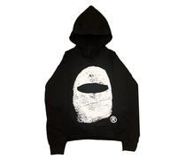 Generisch Sudadera con capucha para hombre y mujer, estilo punk, esqueleto 3D, estampado Y2K, retro, hip hop, algodón, sudadera con capucha, 5#, 3XL