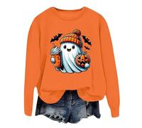 Generisch Sudadera con capucha para mujer, gótico, punk, sangre, herida de la sangre, disfraz de Halloween, terror, ruso, ligera, parte superior, fiesta, ocio, Halloween, carnaval, disfraz, Sudadera