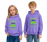 Generisch Sudadera con capucha para niños, informal, de manga larga, para niños y niñas, sudadera ligera con capucha, sudadera básica de manga larga para deportes al aire libre, chaqueta de