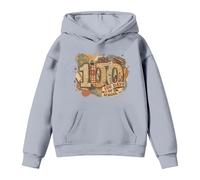 Generisch Sudadera con capucha para niños y niñas, con texto en alemán "Ich Haber sobrevivido a los 67+33 días escolares", gris, 6-7 años