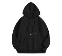 Generisch Sudadera con capucha unisex con texto en inglés "GOD GOT ME" - Sudadera con capucha inspiradora con estampado en la espalda | Fe & Hoffnung, Style_o02 Negro, S