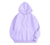 Generisch Sudadera con capucha unisex con texto en inglés "GOD GOT ME" - Sudadera con capucha inspiradora con estampado en la espalda | Fe & Hoffnung, Estilo_o06 Púrpura, S