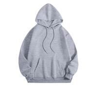 Generisch Sudadera con capucha unisex con texto en inglés "GOD GOT ME" - Sudadera con capucha inspiradora con estampado en la espalda | Fe & Hoffnung, Style_o04 Gris, S