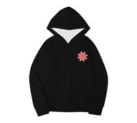 Generisch Sudadera con capucha y estampado On My Mom's Last Nerve para niñas y niños pequeños, de manga larga, color negro, 5-6 años