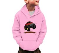Generisch Sudadera con diseño de dinosaurios para niños y niñas, sudadera con capucha de manga larga para invierno, camiseta cálida, ropa para niños de 3 a 14 años (3-4 años)