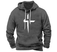 Generisch Sudadera deportiva con capucha para hombre "I Can't But I Know A Guy", sudadera para hombre M, gris, M