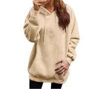 Generisch Sudadera para hombre con capucha, tallas grandes, sudaderas con capucha para adolescentes, tiempo libre, algodón, manga larga, monocolor, básico, sudadera con capucha, sudadera suave, suéter