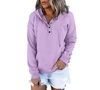 Generisch Sudadera para mujer con capucha de algodón, sudadera con capucha para mujer, talla grande, invierno, otoño, manga larga, Y2K, ropa deportiva, informal, chaqueta con capucha, parte superior