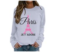 Generisch Sudadera para mujer con motivación God is Greater Than The Highs and Lows con estampado de frases de manga larga, cómoda y suave, Gris claro., S