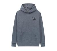 Generisch Sudaderas con capucha para hombre 2024 Sudaderas Fútbol Gráfico de Manga Larga Camiseta Holgada Cómoda Ropa 2024, gris oscuro, L
