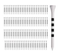 Generisch Surtido de camisetas de golf de madera - Juego de marcadores de rayas vivas, accesorio compacto, herramientas profesionales de altura de pelota | Kit de golf clásico adecuado para