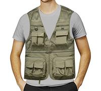 Generisch Swat Chaleco deportivo para hombre, chaleco de peso, chaleco de trabajo ligero, chaleco de pesca, chaleco de caza, chaleco de protección, transpirable, chaleco de combate, chaleco funcional