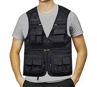 Generisch Swat Chaleco deportivo para hombre, chaleco de peso, chaleco de trabajo ligero, chaleco de pesca, chaleco de caza, chaleco de protección, transpirable, chaleco de combate, chaleco funcional