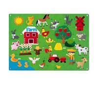 Generisch Tabla de fieltro para niños Great Wall Sensory Learning Story