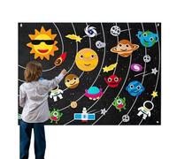 Generisch Tabla de fieltro para niños Great Wall Sensory Learning Story