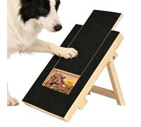 Generisch Tabla de para perros, con de golosinas y cuidado de patas ajustable de madera, herramienta de lijado de garras para perros y almohadilla para rascar, para casa, dormitorio