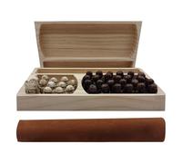 Generisch Tabla temática de - Estrategia portátil con piezas de madera, juego de batalla para niños y adultos | Buena diversión familiar actual, regalo para niños, juegos de viaje, juguetes educativos