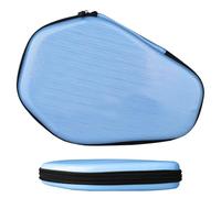 Generisch Table Tennis Paddle Bag, Hard Table Racket Box, Holds 2 Paddles and 2 Balls with Protective Reusable Portable Organizer for Women, Men Indoor Game, Outdoor 10.83x7.87x1.97 inch