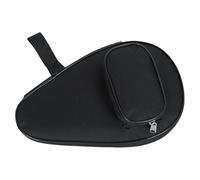 Generisch Table Tennis Racket Case, Waterproof Paddle Storage Bag, Protective Organizer, Sturdy Shockproof Holder, Portable with Ball Compartment, Lightweight and Zippered, ideal for Travel