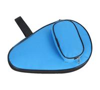 Generisch Table Tennis Racket Case, Waterproof Paddle Storage Bag, Protective Organizer, Sturdy Shockproof Holder, Portable with Ball Compartment, Lightweight and Zippered, ideal for Travel
