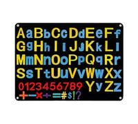 Generisch Tableau Feutre Enfant - Franela Géante 104 x 75 cm Matériau Douceur Durable Gris Montaje Mural Facile, Panneau Affichage Éducatif | Planche Murale Histoires Pour École Maternelle