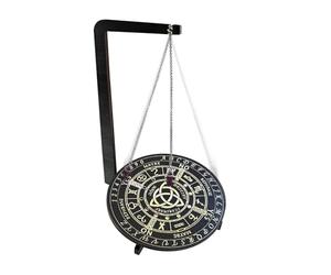 Generisch Tablero de péndulo para adivinación - Placa de guía de péndulo espiritual | Rituales místicos Utensilios de metafísica para meditación Limpieza espiritual Tarot Lectura Diseño de altar
