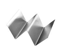 Generisch Tacos de soporte | Plateau en Forme W multifonction | Présentoir Antiruille Service Table Compact Rangement Cuisine Salle Manger Barbacoa Pique-nique Restauración