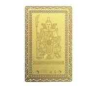 Generisch Tai Sui Mapa - Tai Sui Amuleto Tarjeta de Oro | Tarjeta de Cobre | Colección China Oración Buda Prosperidad Tesoro | Decoración para el Hogar Tradición Entusiasta