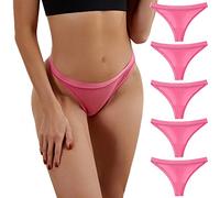 Generisch Tanga de tanga para mujer, paquete de 3 unidades, sin costuras, ropa interior sexy, ropa interior cómoda, lencería para mujer, sin costuras, bragas invisibles, ropa interior de bikini para