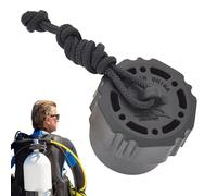 Generisch Tapa de botella de buceo, tapa de depósito de regulador de buceo, tapa de protección DIN para dispositivos de buceo, equipo de buceo más antideslizante para actividades al aire libre y